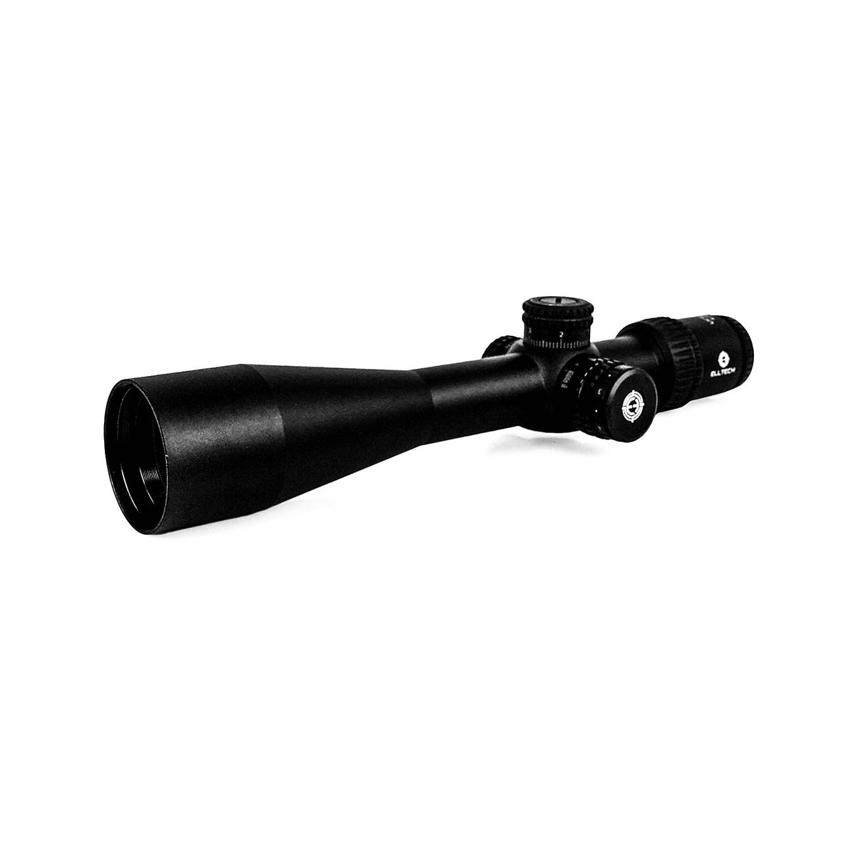 Ex-Demo ELLTECH UCS 6-24x44 FFP MR1X 0.1 MRAD Illuminated Rifle Scope + WULF 30mm/1 inch Picatinny Mount - EXDEM-0105