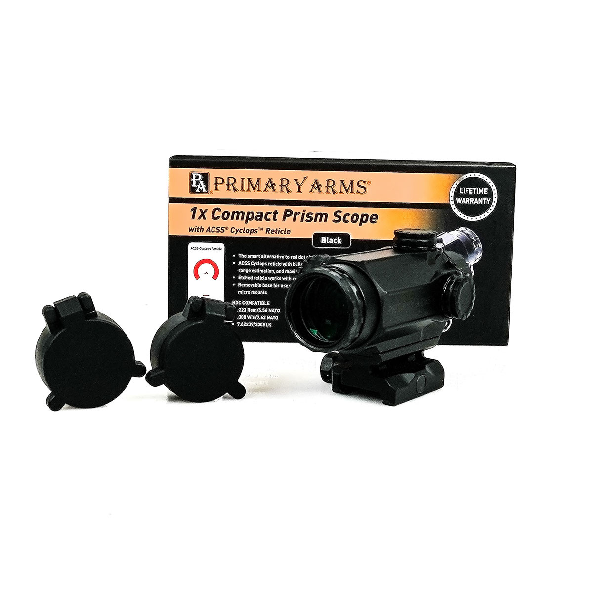 Preowned Primary Arms SLx Compact  ACSS Cyclops Reticle 1x20mm Prism Scope - PO717