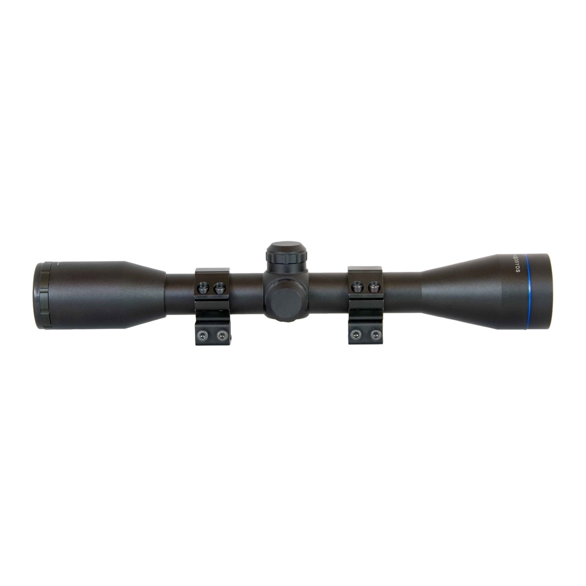 AGS Cobalt 4x40 Mil Dot Reticle 25mm Rifle Scope w/ Dovetail Mount Rings