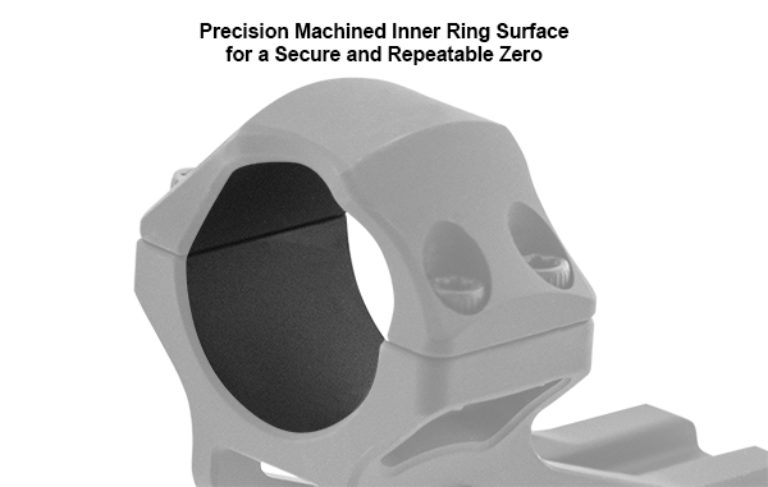 UTG ACCU-SYNC 30mm High 37mm Offset Picatinny Rings