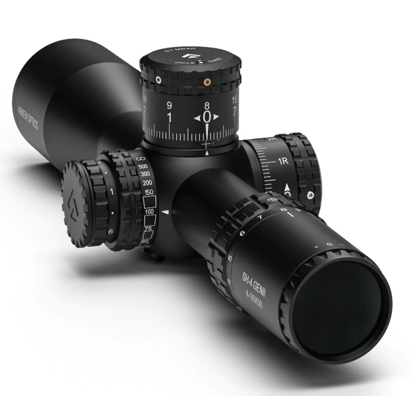 Preowned SOG Arken Optics SH4 4-16X50 GEN2 FFP VPR MIL Illuminated Rifle Scope - SOG-0018