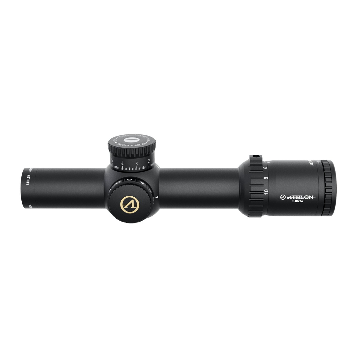Athlon Ares 1-10x24 ETR UHD FFP IR ATMR3 MIL 0.1 MRAD Rifle Scope
