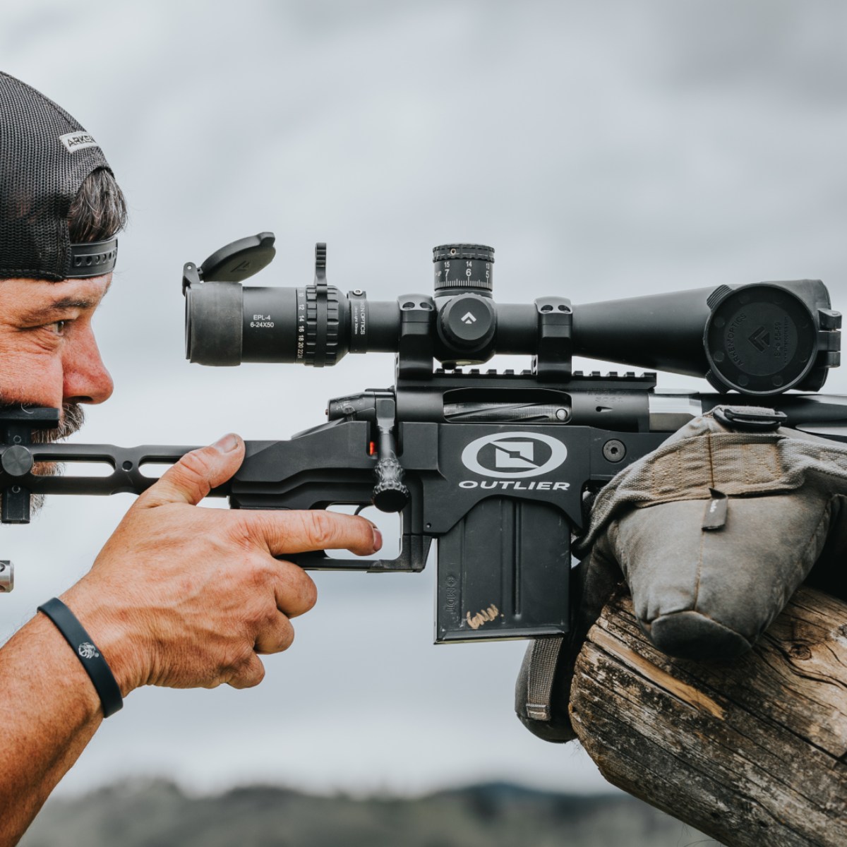Arken Optics EPL4 6-24x50 FFP VPR MIL Illuminated Rifle Scope