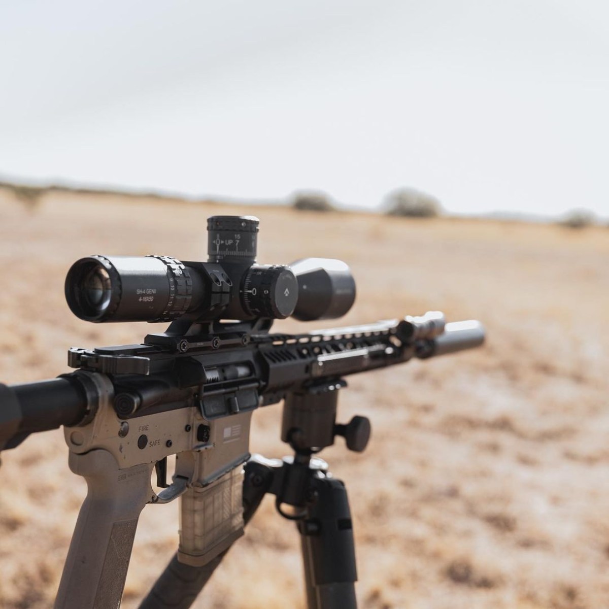 Arken Optics SH4 4-16X50 GEN2 FFP VPR MIL Illuminated Rifle Scope