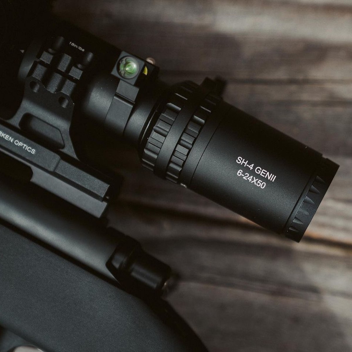 Arken Optics SH4 6-24x50 GEN2 FFP VPR MOA Illuminated Rifle Scope