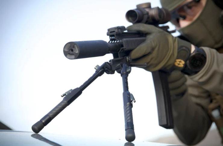 Tier One ATAC Short Carbon Bipod