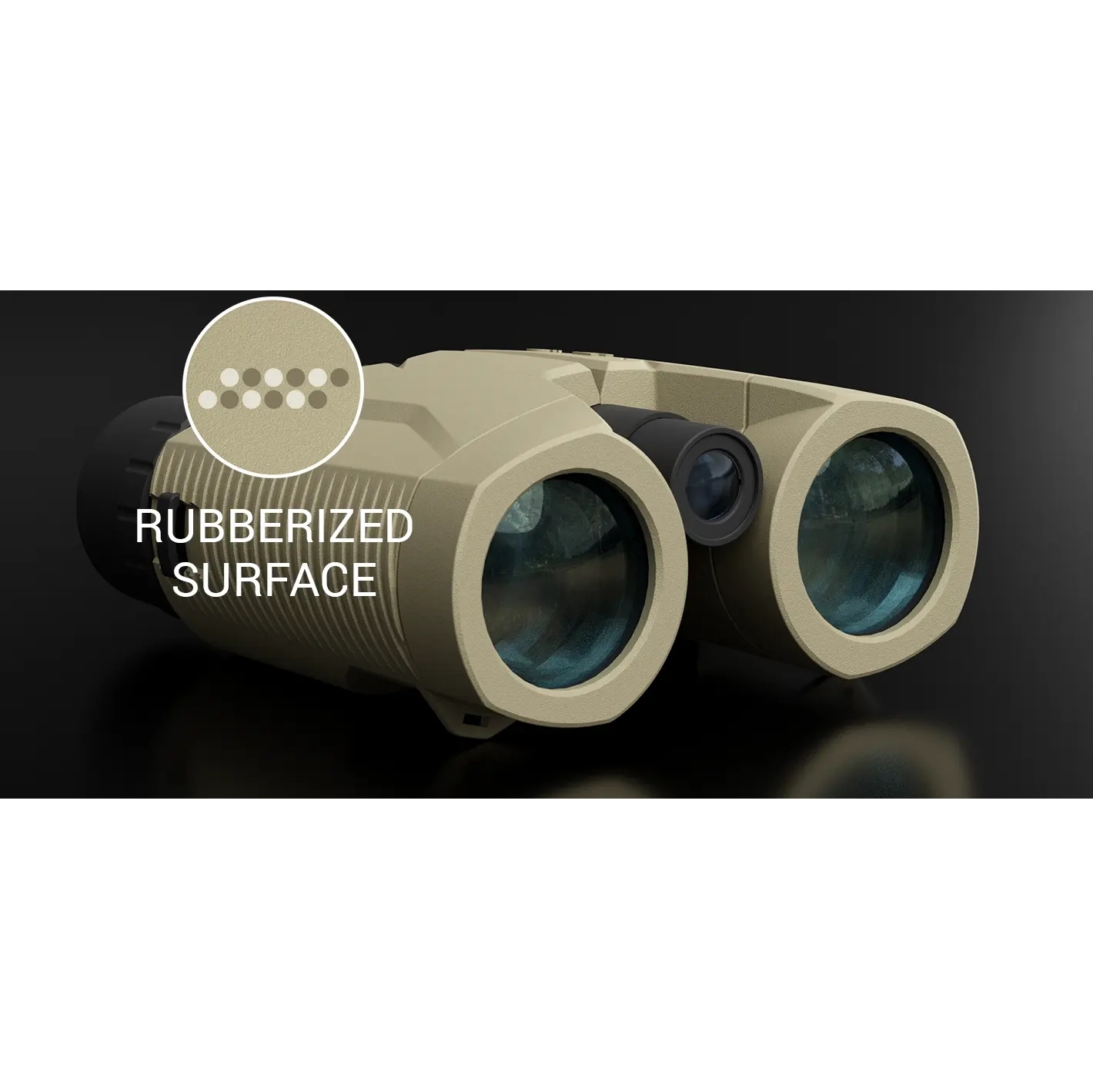 ATN 10x42 LaserBallistics 3000 Laser Rangefinding Binoculars
