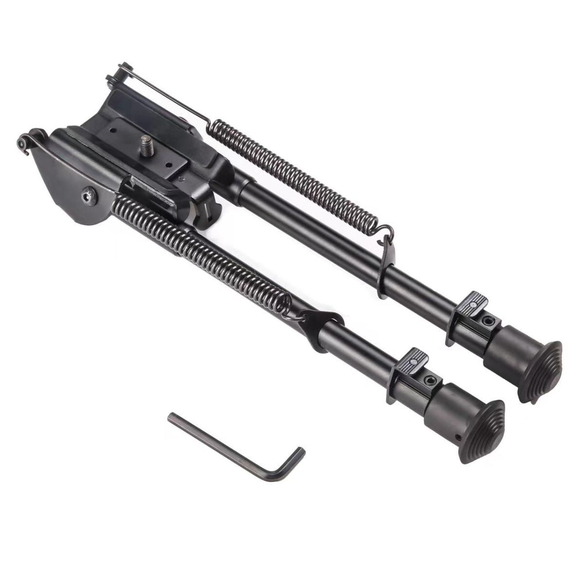 T-Eagle LD-9 Aluminium 9-13 Inch Adjustable Notched Leg Bipod with Bracket