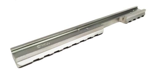 Britannia Rails CZ 455 11mm Dovetail Forward Extended Length Aluminium Silver Picatinny Rail