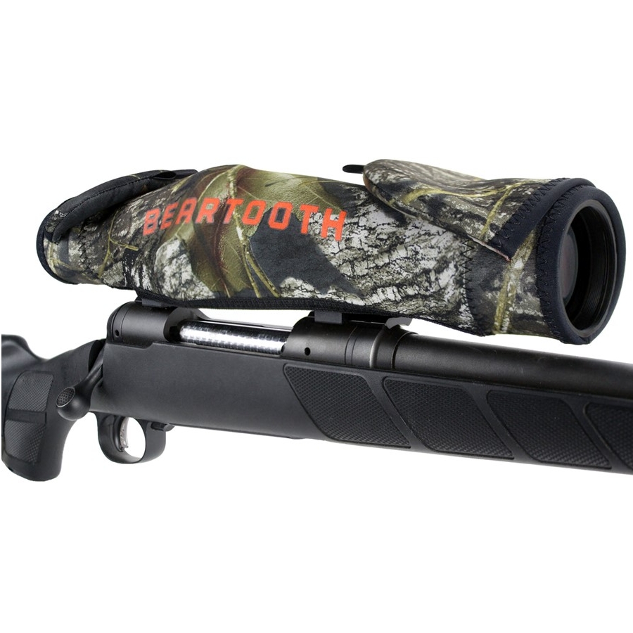 Beartooth Scopemitt® Premium Neoprene Scope Cover with Flip-Up Mitt - 40+ Long (Mossy Oak Break-Up)