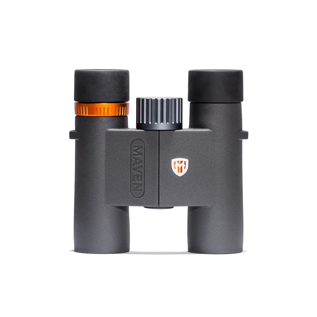 Maven Optics C2 7x28 Binoculars in Standard Grey / Orange
