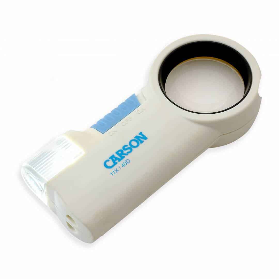 Carson MagniFlash 11x Aspheric Lens Magniﬁer and Flashlight