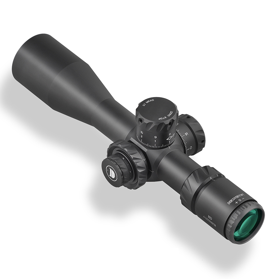 Discovery Optics HD 4-24x50 SF Illuminated FFP Zero Stop Rifle Scope