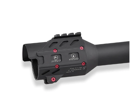 Discovery Optics HS 4-16X44 Non- Illuminated SFAI FFP 1/4 MOA Rifle Scope with Rings