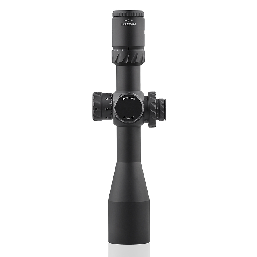 Discovery Optics HD 4-24x50 SF Illuminated FFP Zero Stop Rifle Scope