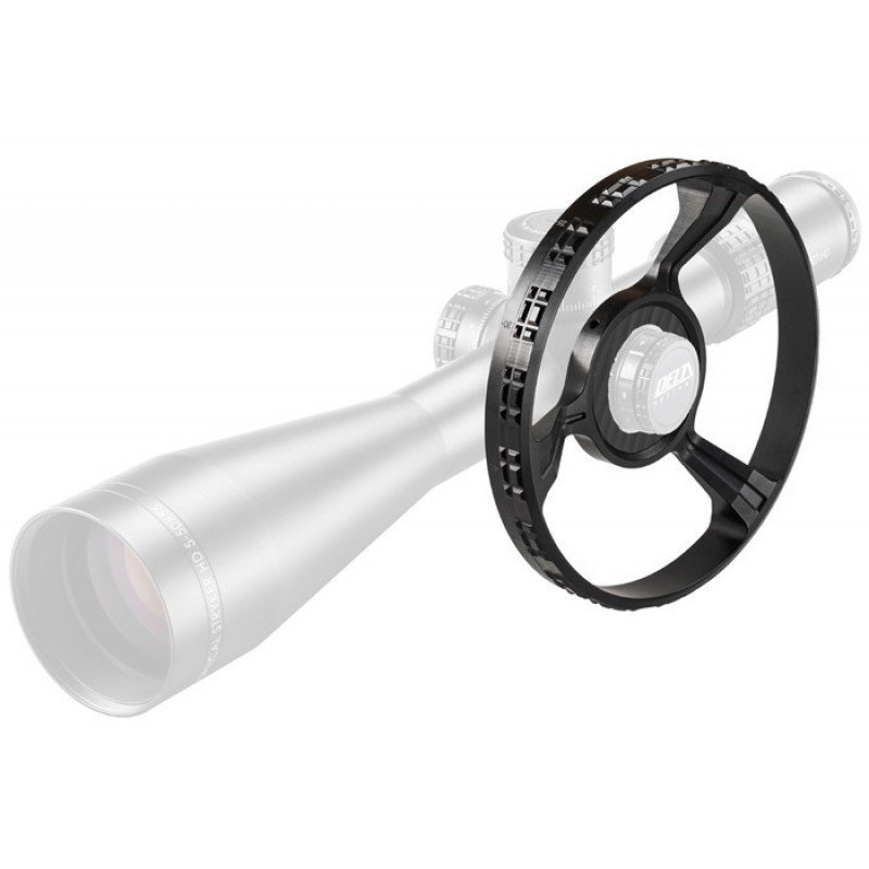 Delta Stryker HD 5-50x56 Large Parallax Wheel 