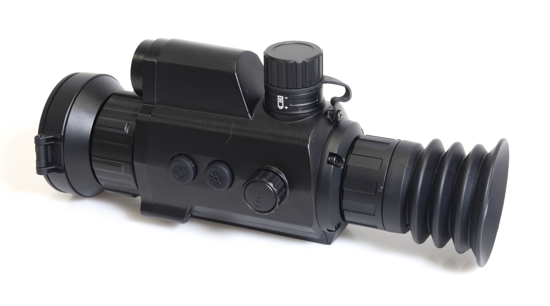 Ex-Demo HIKMICRO Panther Pro PQ50L 50mm LRF 35mK 640x512 12µm Smart Thermal Weapon Scope w/ HM-Thunder Rail - DEM00442