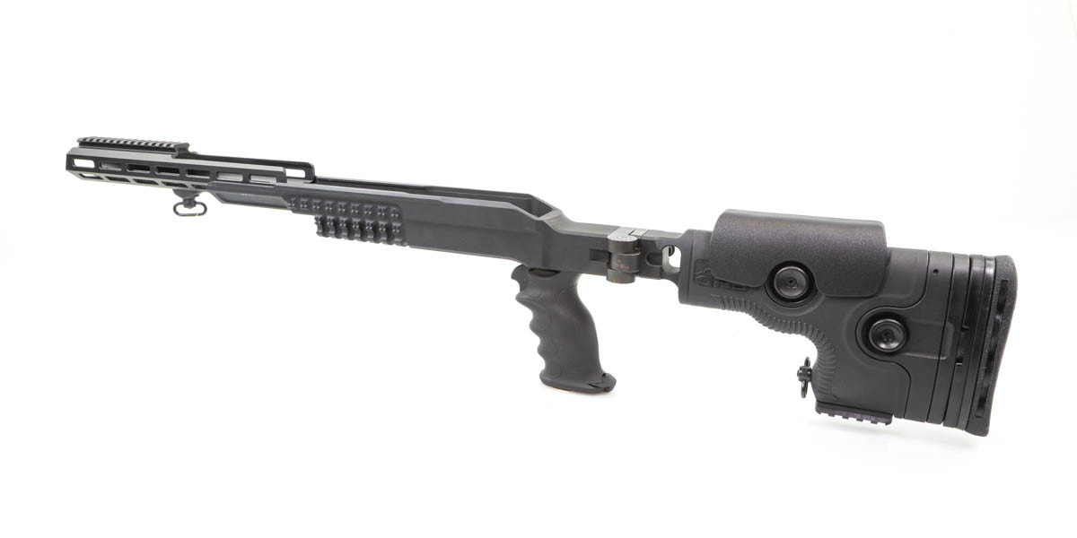 Ex-Demo GRS Adjustable Stock, Ragnarok for Blaser R-93 Black - DEMO-GRS104663