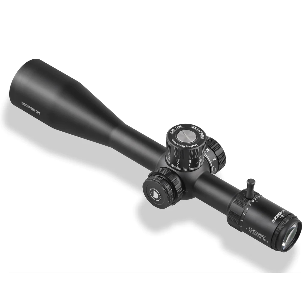Discovery Optics ED-PRS Gen II 5-25x56 FFP Illuminated Side Focus Rifle Scope
