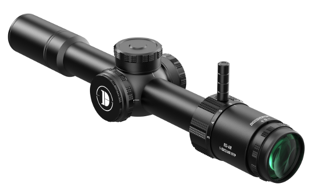Discovery Optics ED AR 1-6x24 FFP Illuminated 1/4 MOA 30mm Rifle Scope – Free Weaver/Picatinny Mounts Included 