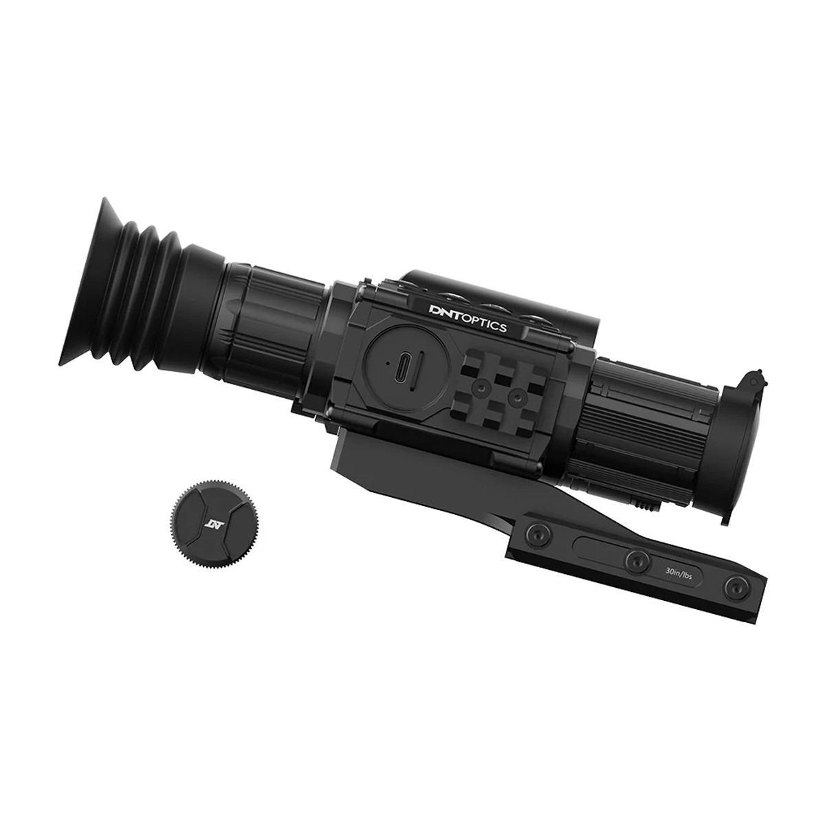 DNT Optics ZULUS HD 5-20X Digital Night Vision Scope With LRF And Ballistic Calculator (PM20L 20MOA Picatinny Rail Included)