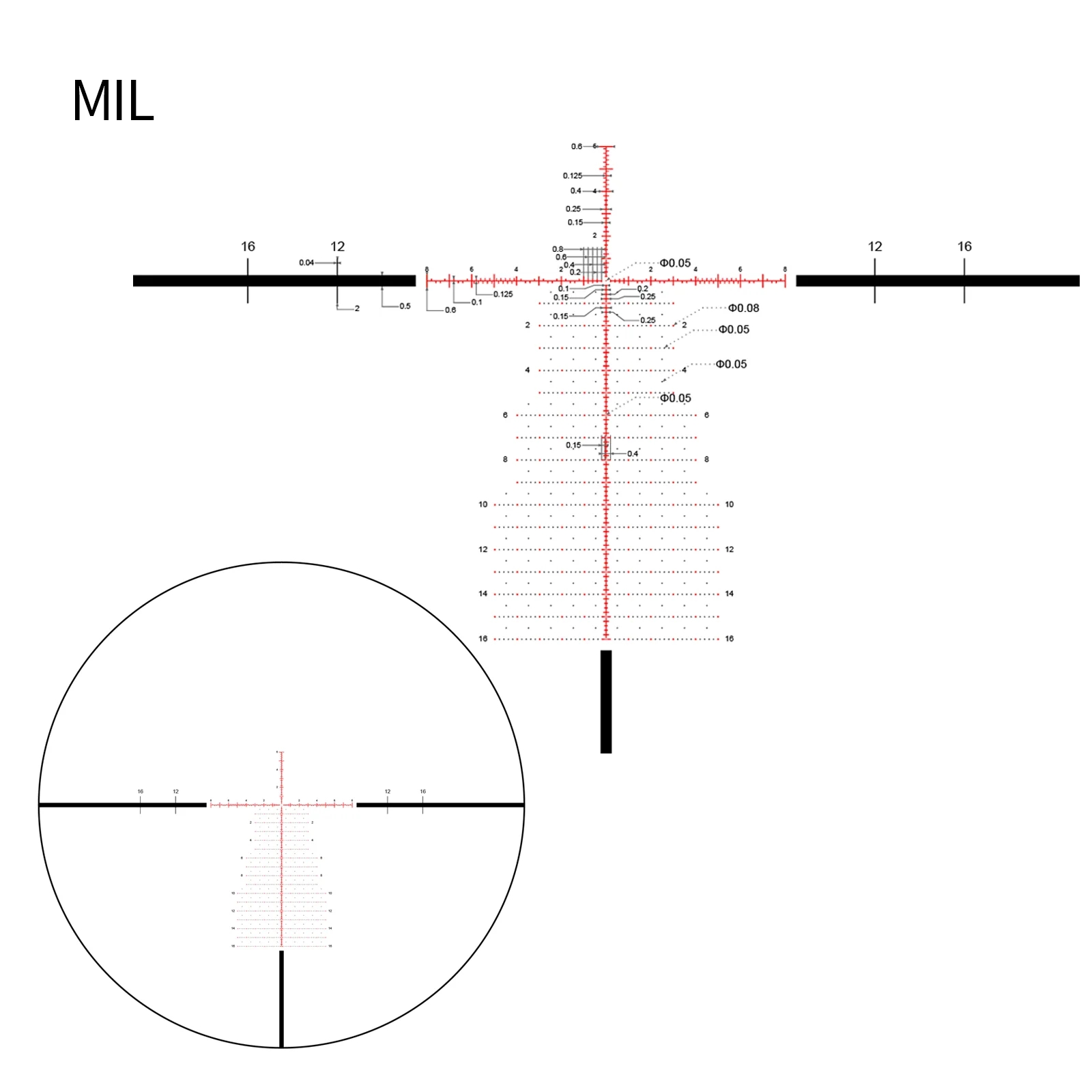 DNT Optics TheOne 7-35x56 FFP IR MIL TOR 34mm Rifle Scope