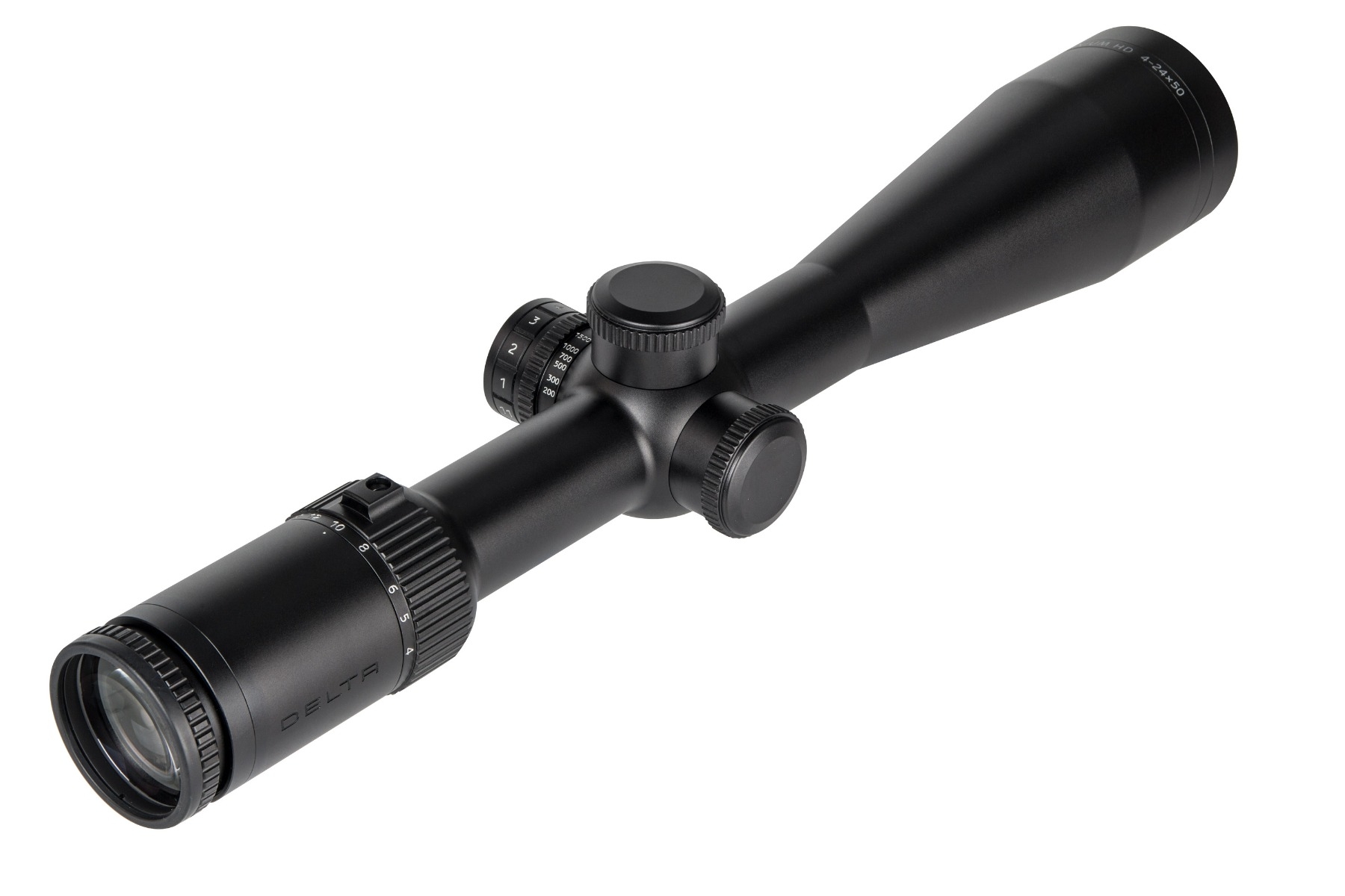 Delta Optical Titanium HD 4-24x50 SFP Illuminated 4A-SB Side Focus Rifle Scope