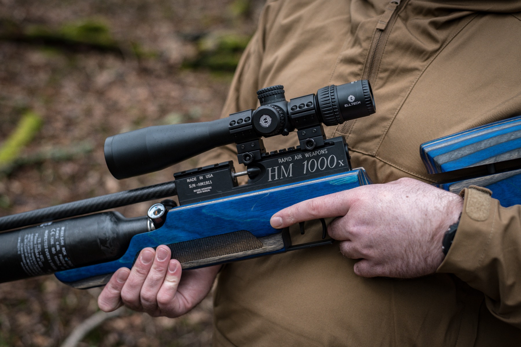 ELLTECH UCS 6-24x44 FFP MR1X 0.1 MRAD Illuminated Rifle Scope