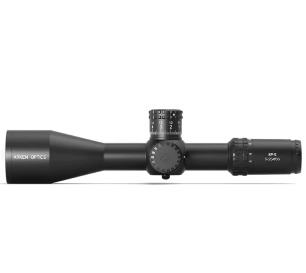 Arken Optics EP5 5-25X56 FFP VPR MOA Illuminated Rifle Scope