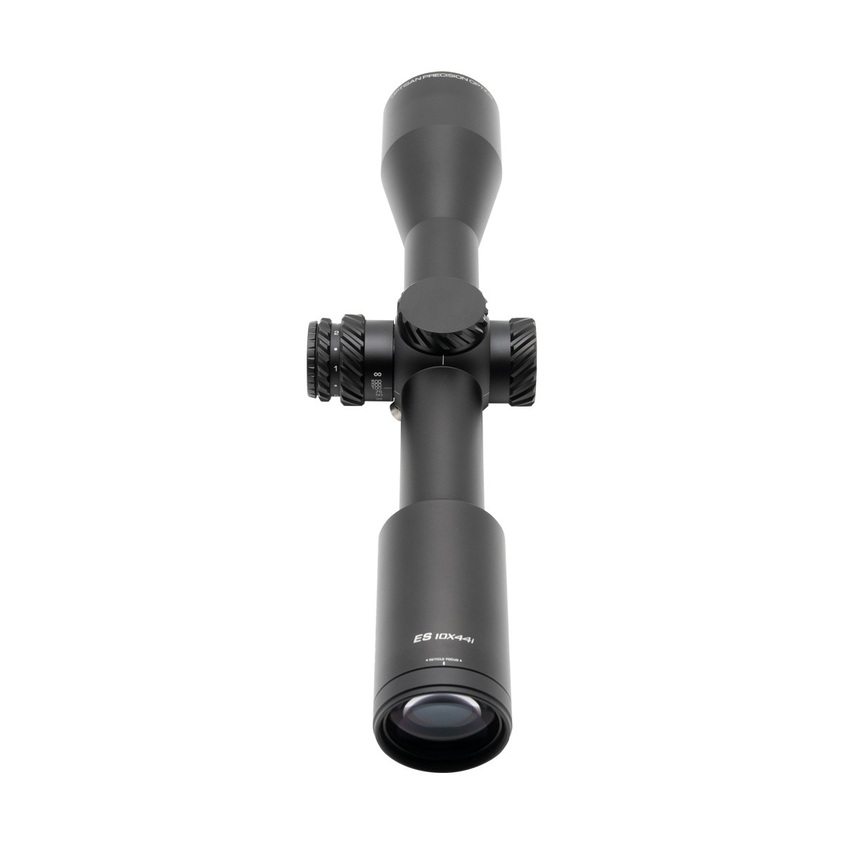 Optisan ES 10X44 SFP Illuminated MHP10i 0.1 MRAD LT Rifle Scope