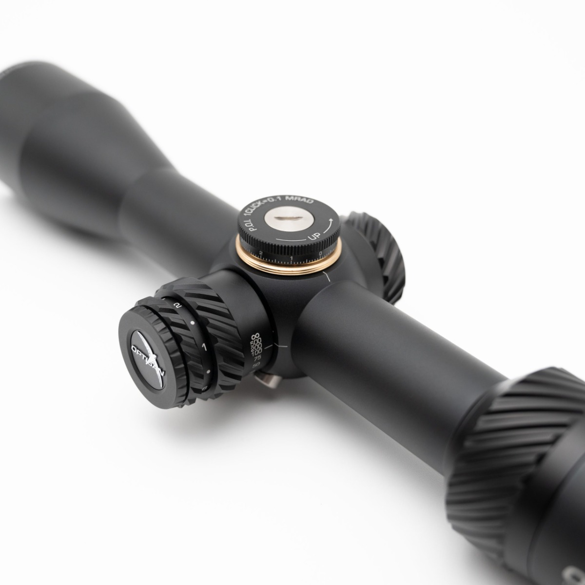 Optisan ES 3-12x44 SFP Illuminated MHP10i 0.1 MRAD LT Rifle Scope