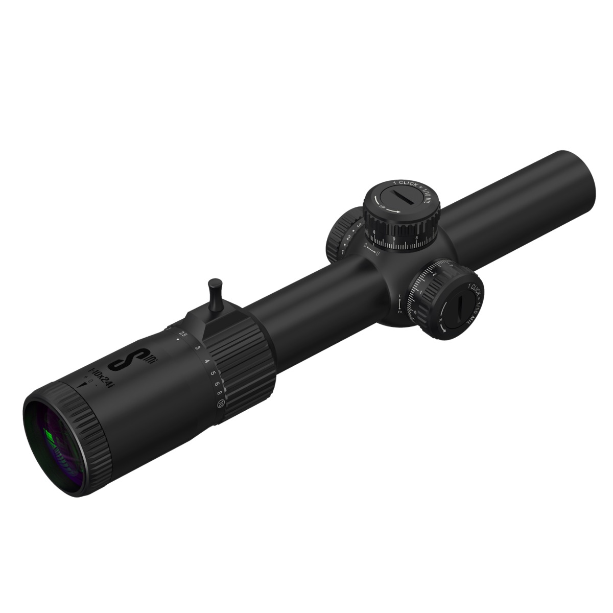 Preowned TSP Falcon Optics ENDURA 1-10x24i S10i SFP MRAD Rifle Scope - 25m Parallax (Airgun/Close Range) - SOG73