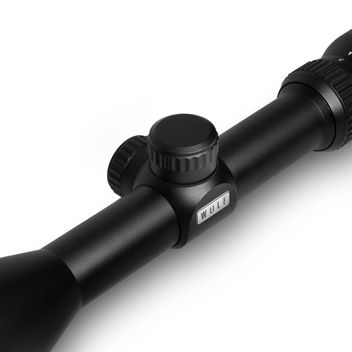 WULF Fireball 3-9x50 AO SFP Non Illuminated Half Mildot 0.1 MRAD Rifle Scope w/ 9-11mm Rings