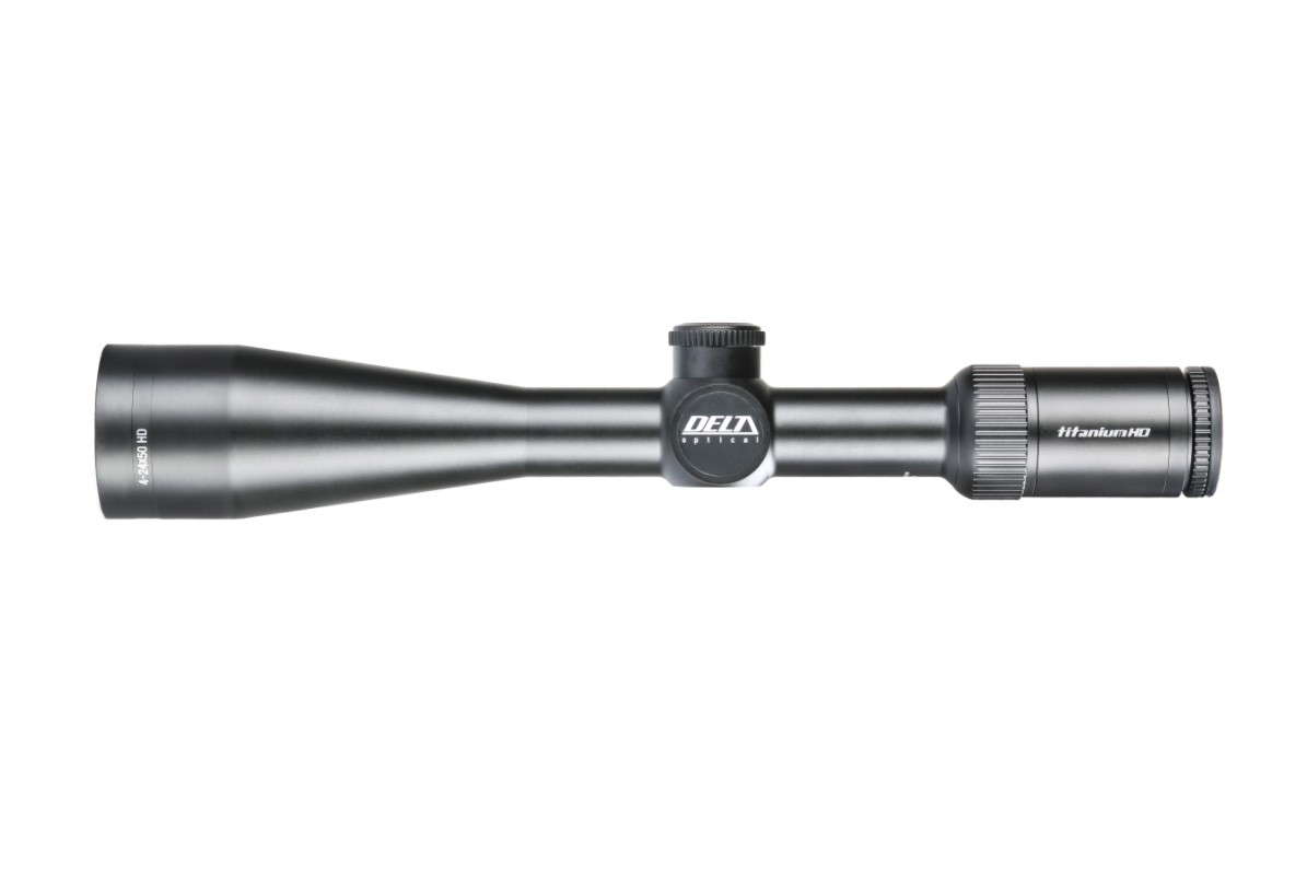 Delta Titanium 4-24x50 HD Illuminated 4A-S SFP MOA Side Focus Rifle Scope (DO-2460)