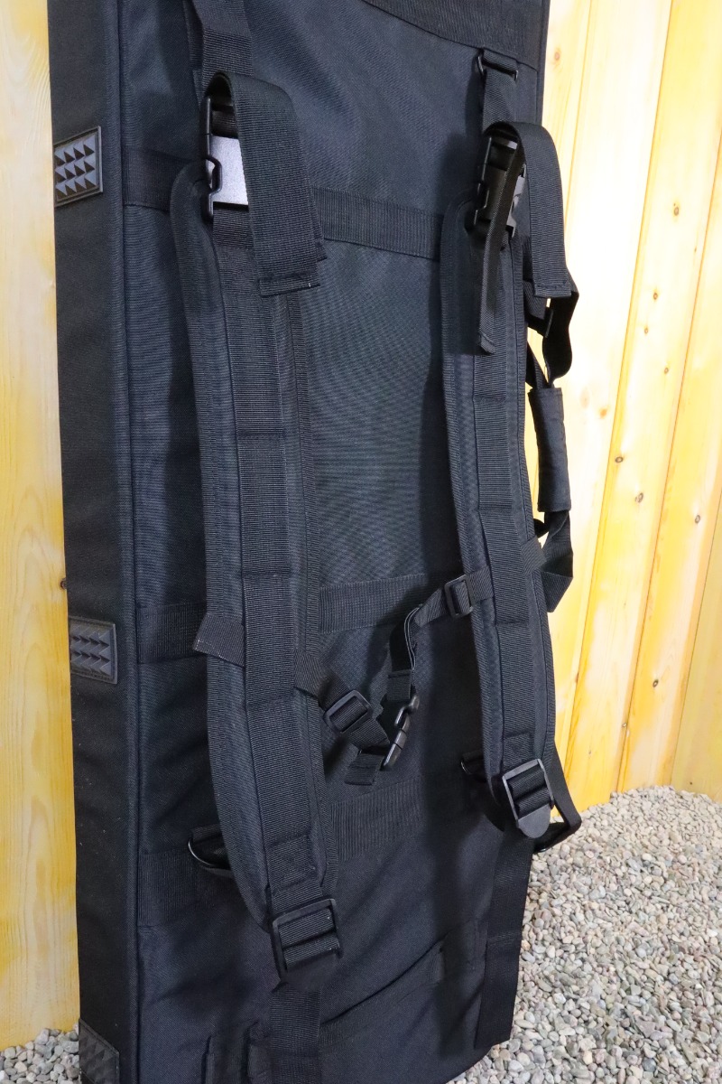 ELLTECH Arida FT 48.5" Field Target Drag Bag with Free Rain Cover - Black