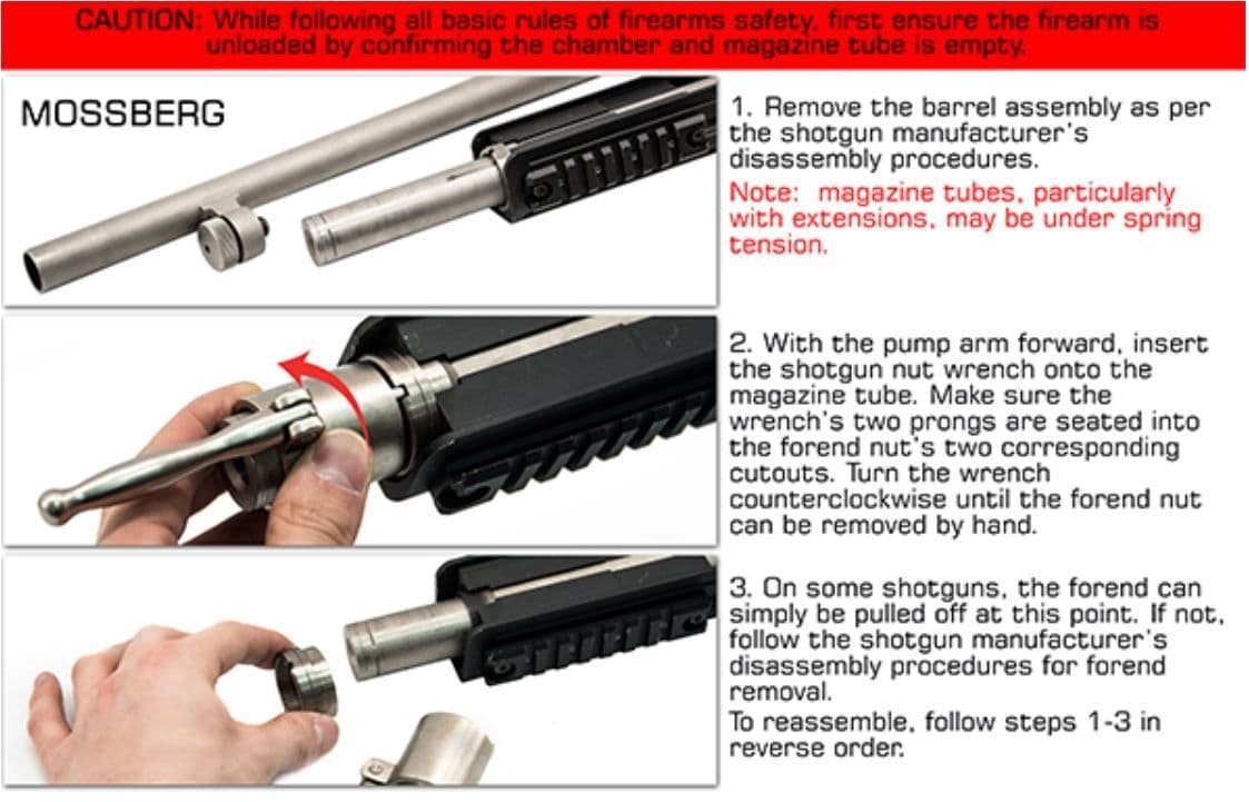 Leapers UTG Deluxe Universal Shotgun Forend Wrench