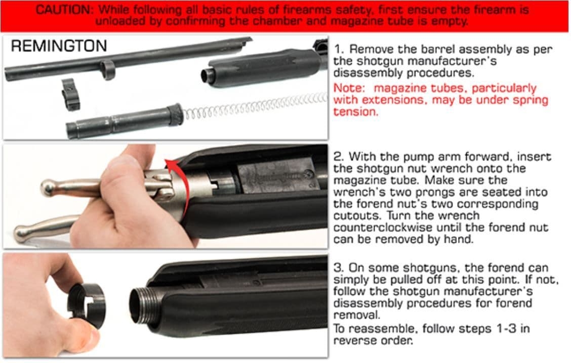 Leapers UTG Deluxe Universal Shotgun Forend Wrench