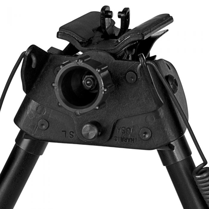 HARRIS Ultra Light Bipod 9-13" Rotate -Spring Retract Legs