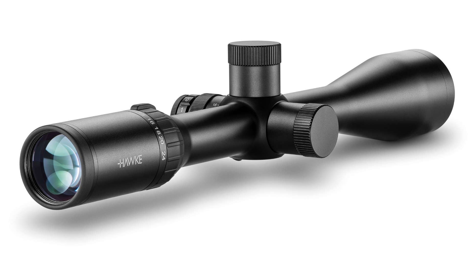 Preowned SOG Hawke Airmax 30 WA SF 6-24x50 SFP 0.1MRAD AMX IR Rifle Scope - SOG52