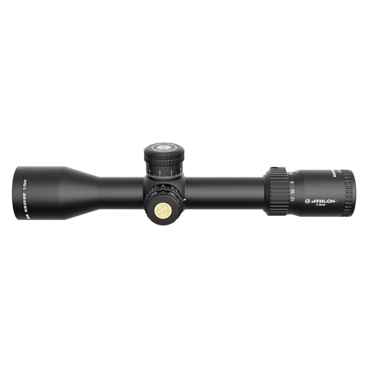 Helos BTR GEN2 2-12x42 Riflescope AHMR2 FFP IR MIL Reticle