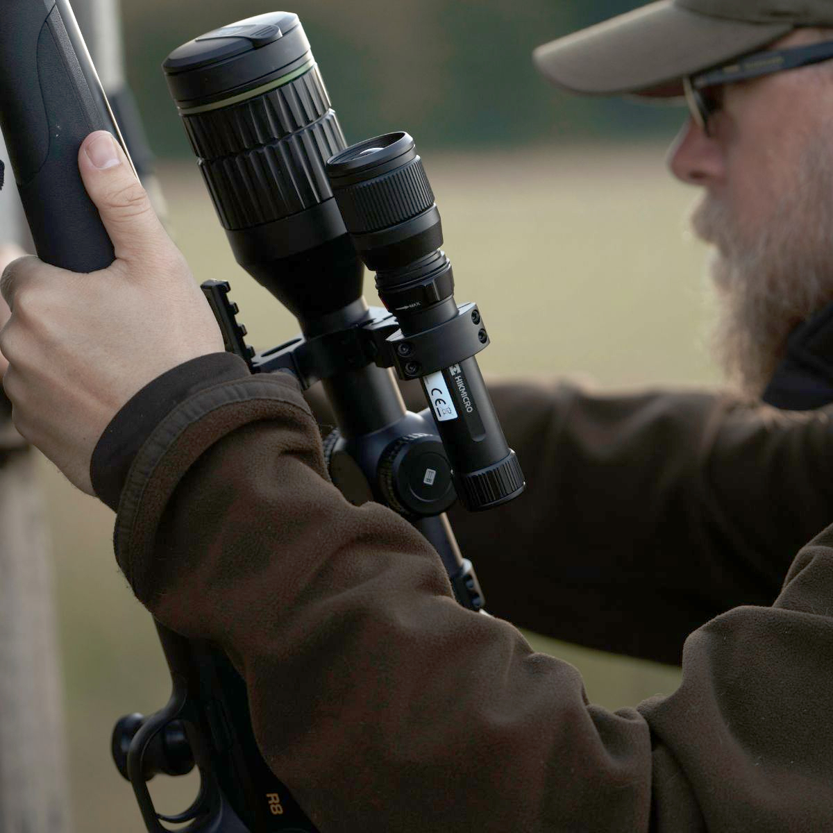 **OPEN RETURN** HIKMICRO ALPEX A50T Day & Night Riflescope with 850nm IR Illuminator