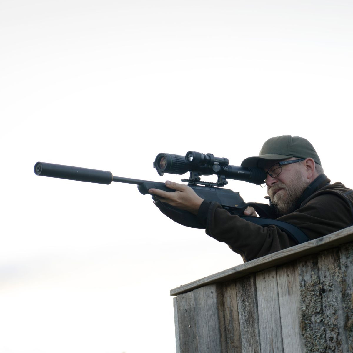 **OPEN RETURN** HIKMICRO ALPEX A50T Day & Night Riflescope with 850nm IR Illuminator