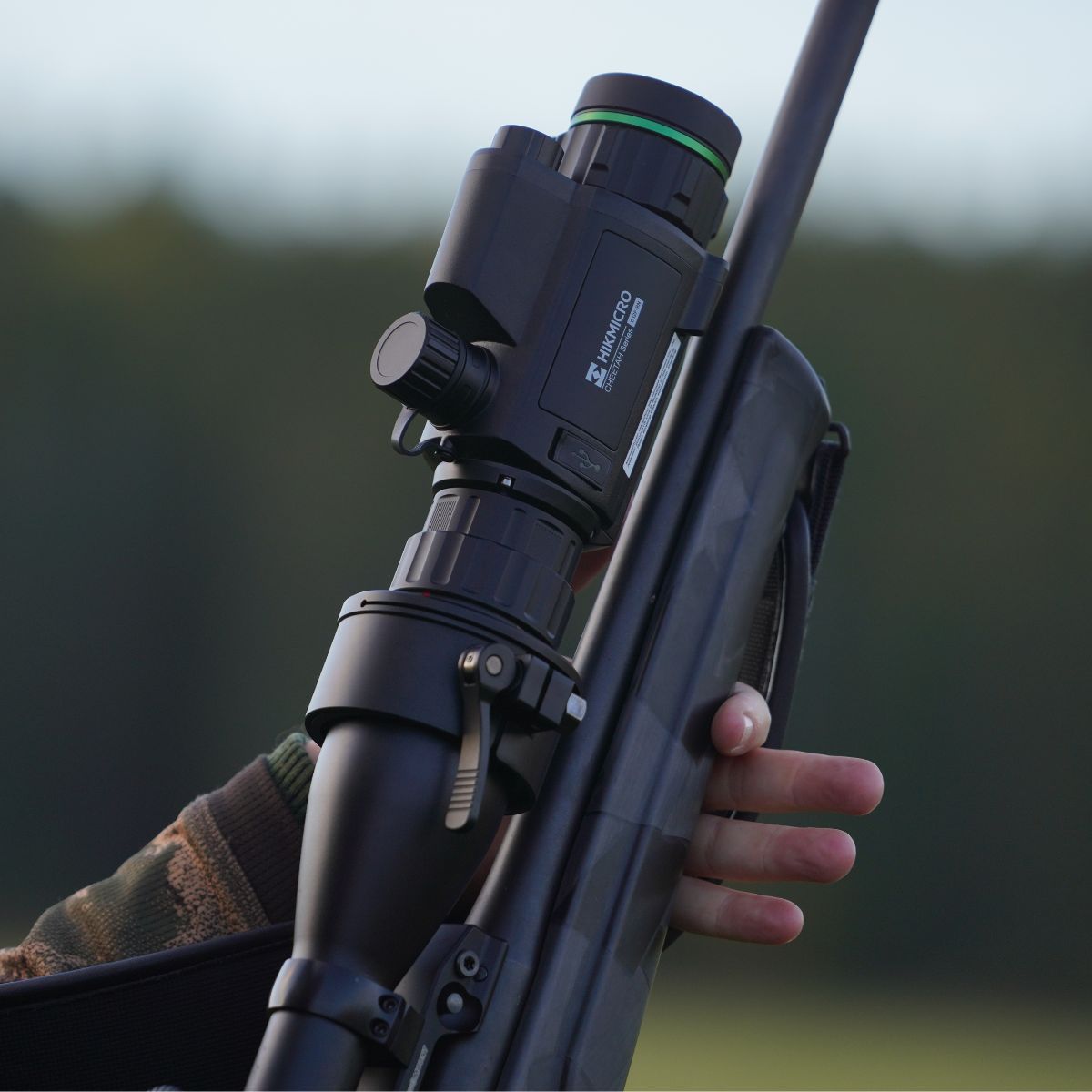 Preowned TSP HIKMICRO HM-C32F-R Cheetah Night vision Front Clip-On (w/60mm Scope Adaptor) - SOG39