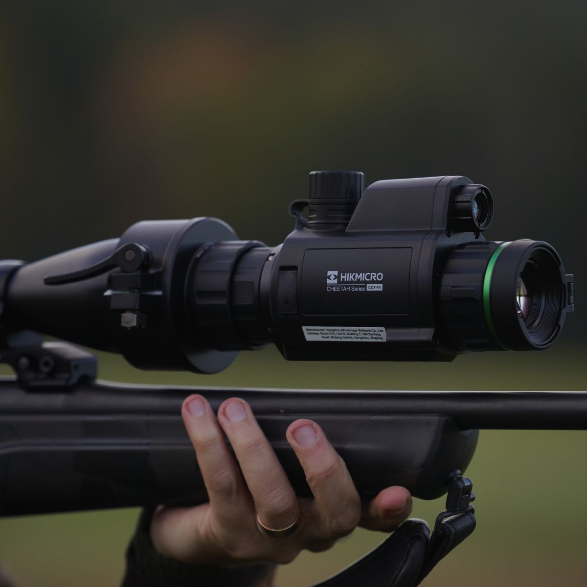 Preowned TSP HIKMICRO HM-C32F-R Cheetah Night vision Front Clip-On (w/60mm Scope Adaptor) - SOG39