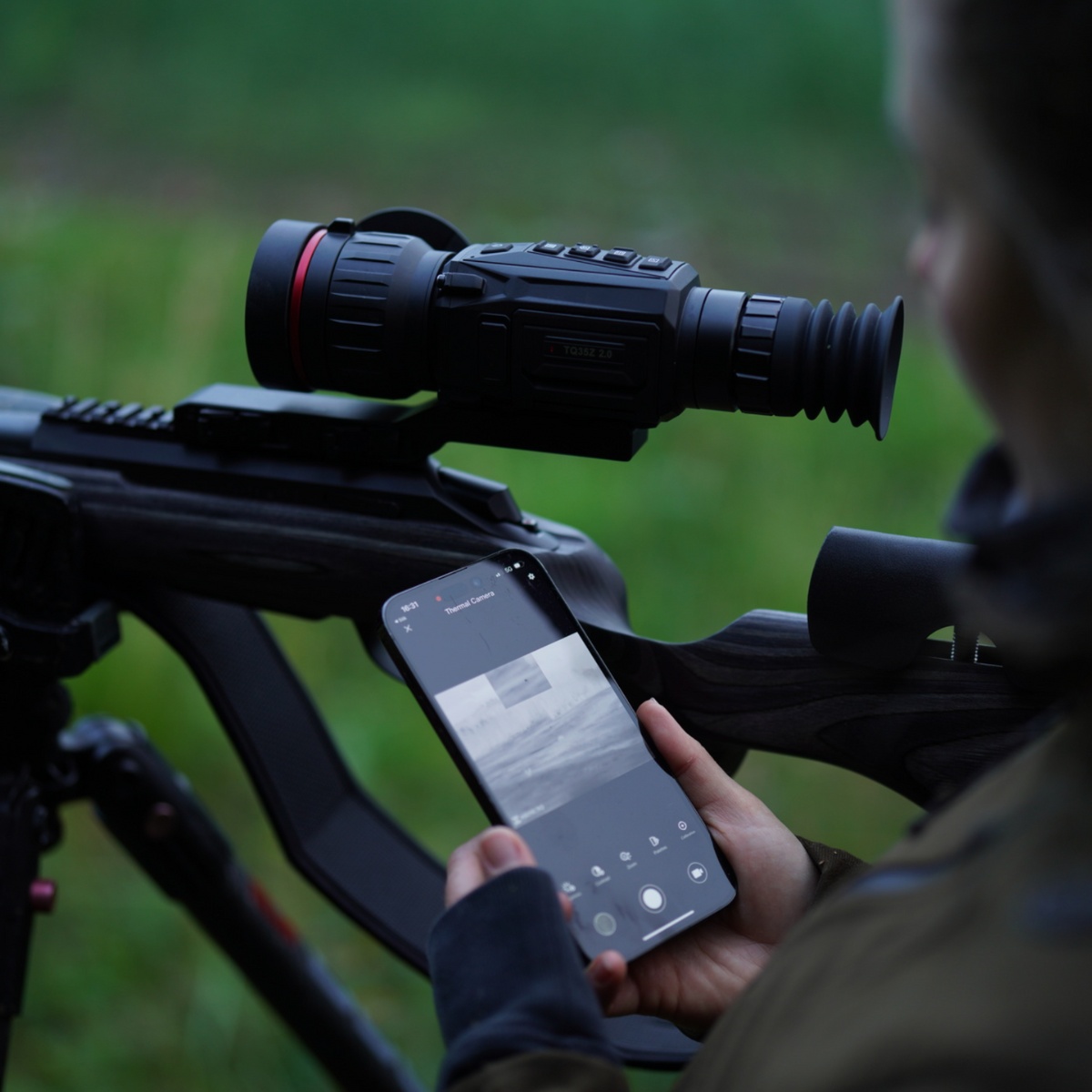 HIKMICRO Thunder Pro Zoom 2.0 35mm-60mm 640px Rifle Scope