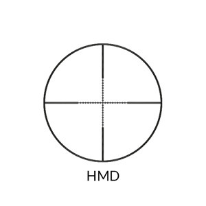 Nikko Stirling Mount Master 4-12x50 Illuminated Half Mildot AO Rifle Scope