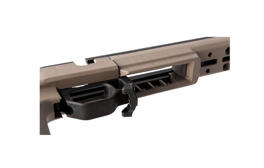 KRG Bravo Howa 1500 SA Heavy Barrel Flat Dark Earth AICS Compat Rifle Chassis Stock System