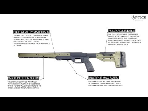 Mdt Oryx Bolt-Action Rifle Chassis