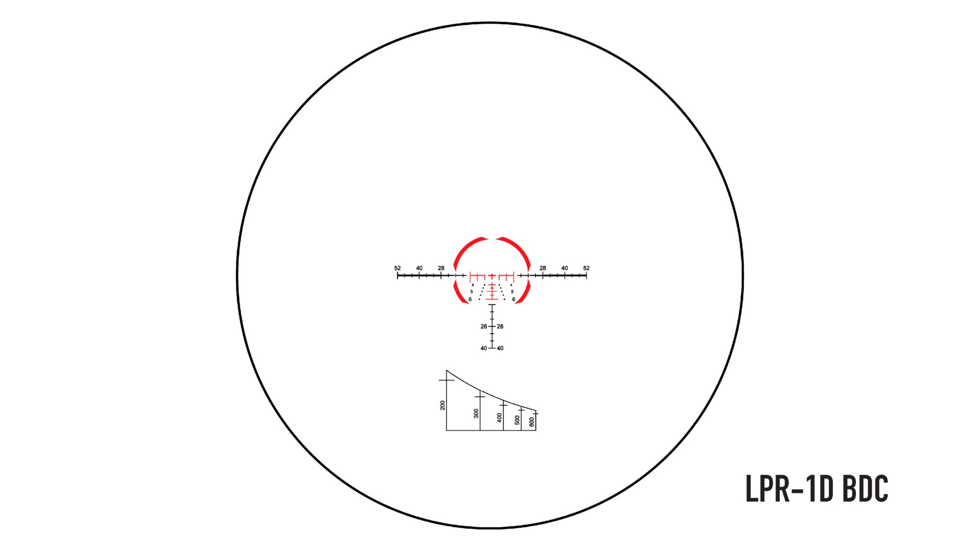 Element Optics Immersive Series 5x30 LPR-1D BDC 1/4 MOA Rifle Scope