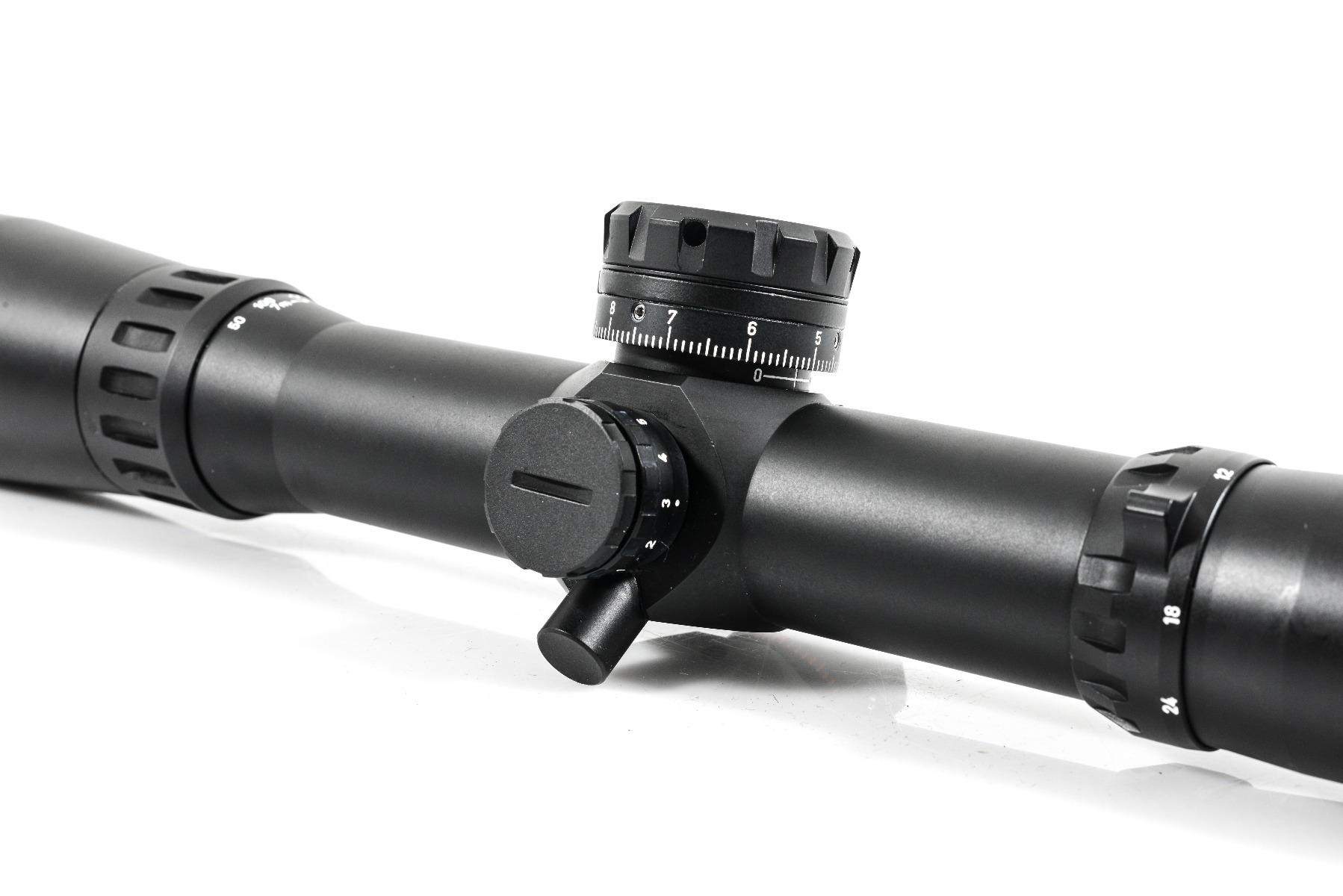 IOR Nemesis 9-36x56 FFP Illuminated MRAD 0.1 MRAD 40mm Zero Stop Rifle Scope with Free Rings